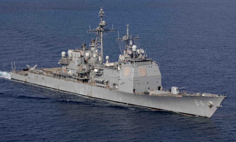 Chiến hạm Mỹ 'suýt bắn hạ thêm tiêm kích đồng đội' ở Biển Đỏ 1 ussgettysburg2 1735092384 5224 1735093627