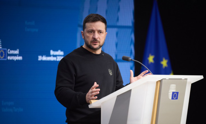 Ukraine chỉ trích lời thách đấu tên lửa của ông Putin 1 zelensky 1734659837 8542 1734660110
